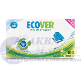 картинка Ecover - Экологические таблетки для стирки "Эковер", 32 шт.