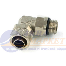 картинка БАРЬЕР - Фитинг угловой 1/4"QF-1/4 (на вход-выход фильтра)