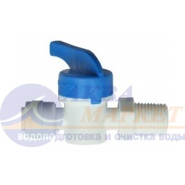 картинка БАРЬЕР - Фитинг 1/4"НР-1/4"QF (Профи на вход-выход фильтра)
